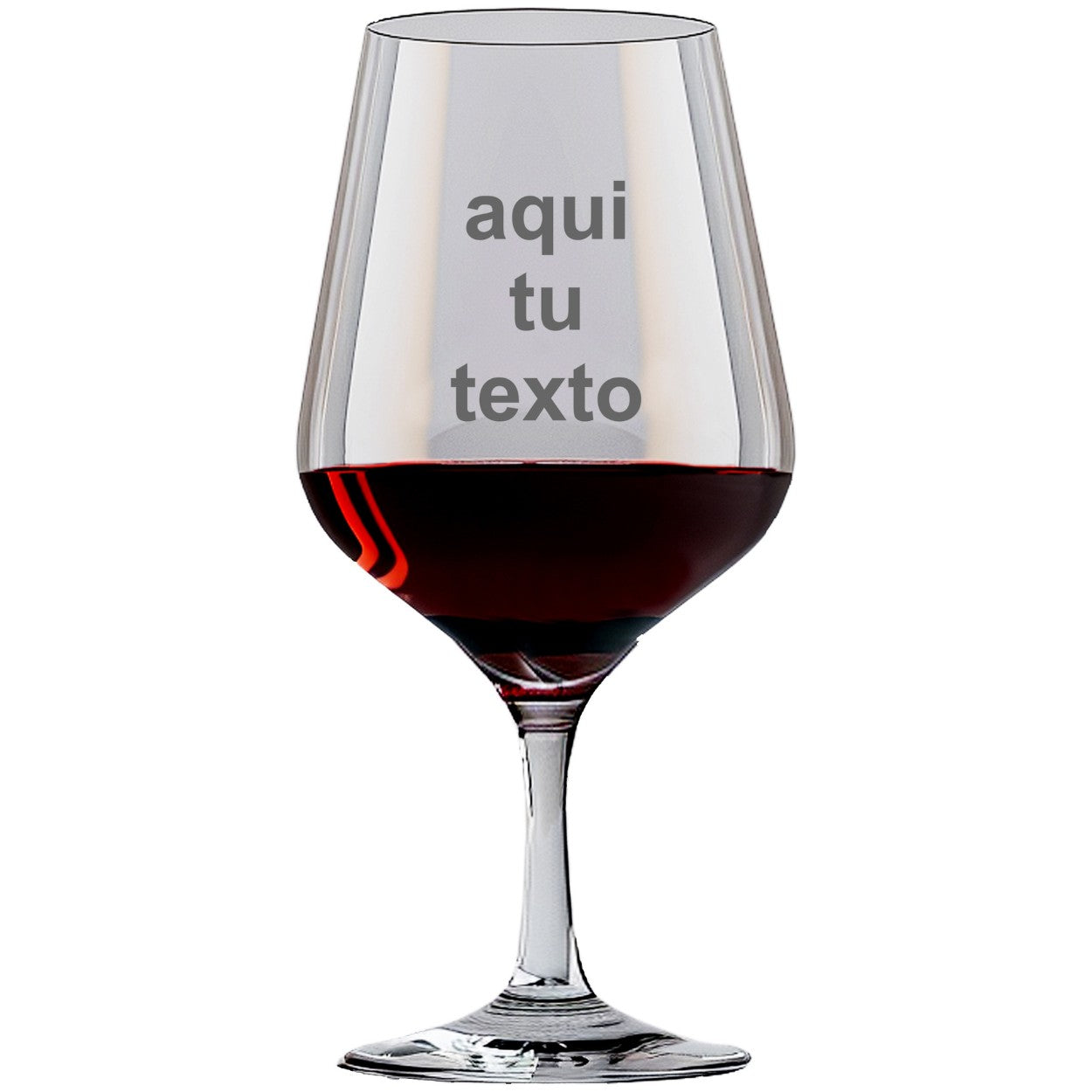 Copa vino personlizada con tu texto