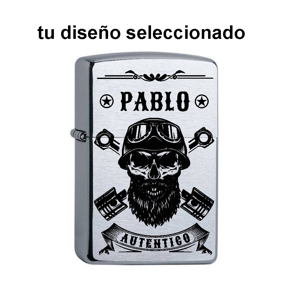 zippo moto totenkopf