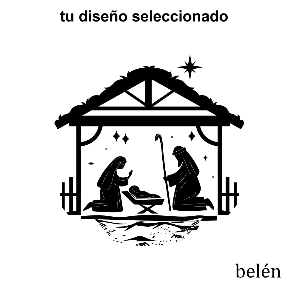 diseño cristiano iglesia Belen