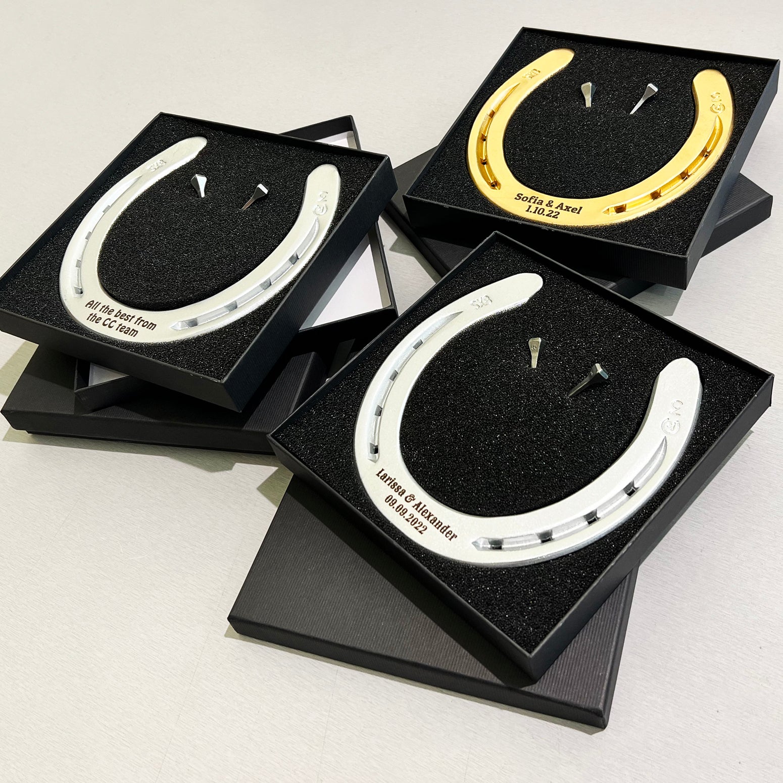 Herradura con caja de regalo