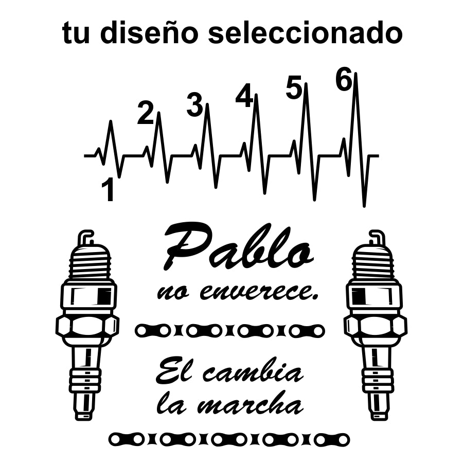 diseño moto marchas