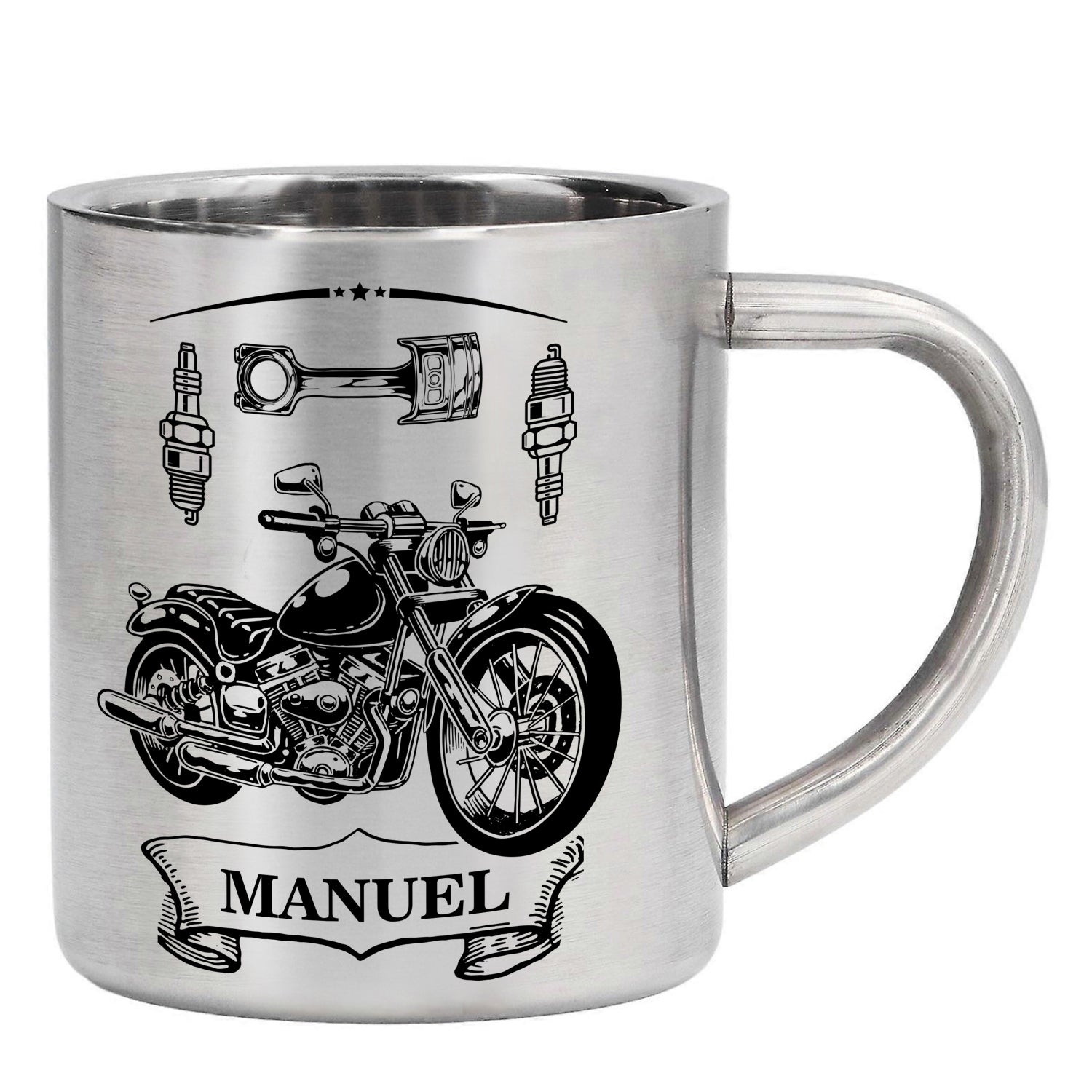diseño moto mug