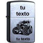 Zippo tractor personalizado