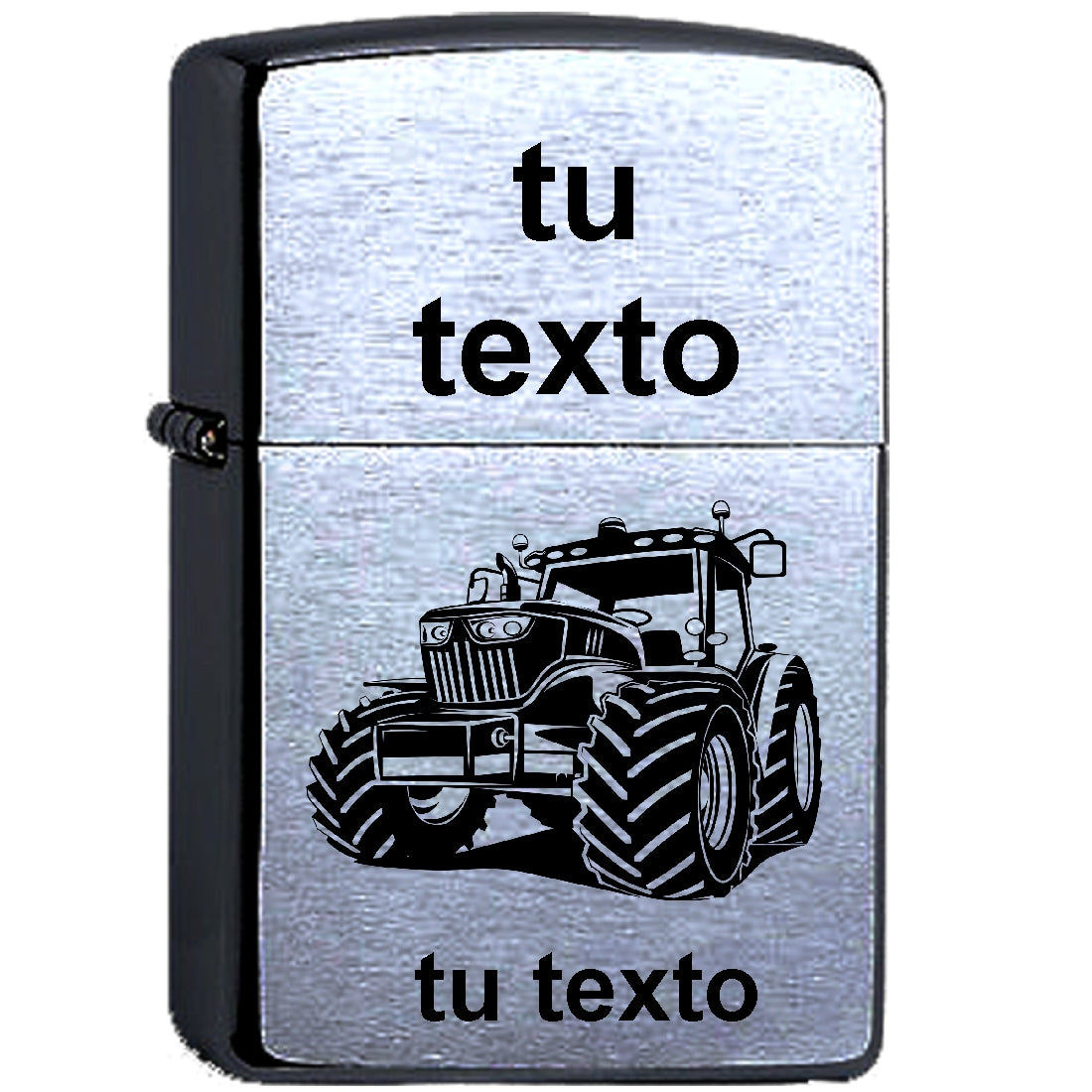 Zippo tractor personalizado