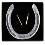 Herradura plata personalizable