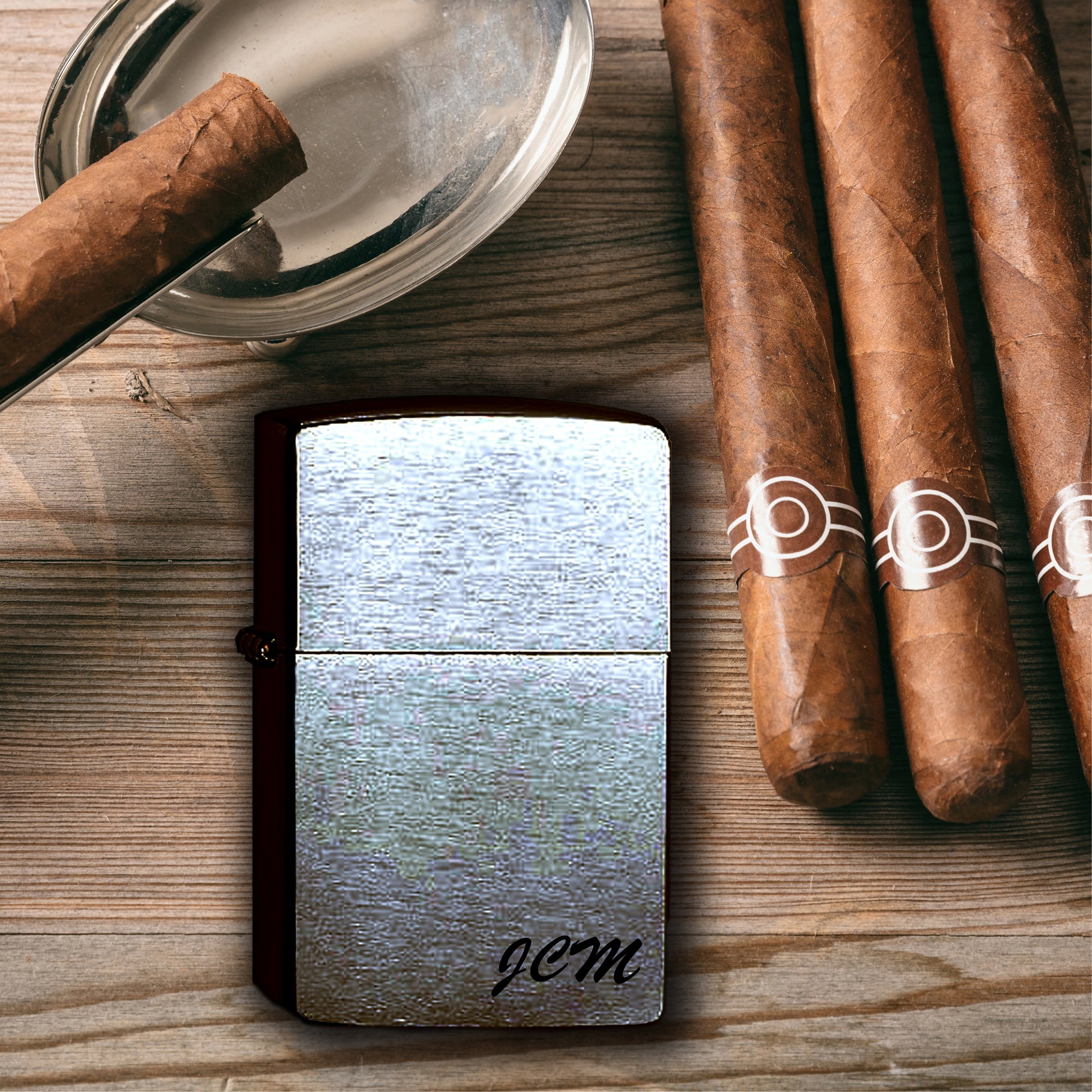 Zippo iniiales personalizado