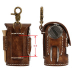 Estuche de Cuero golfista