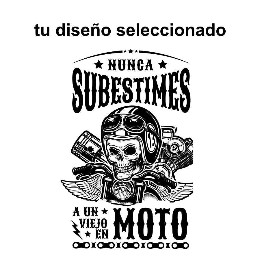 diseño moto subestimar