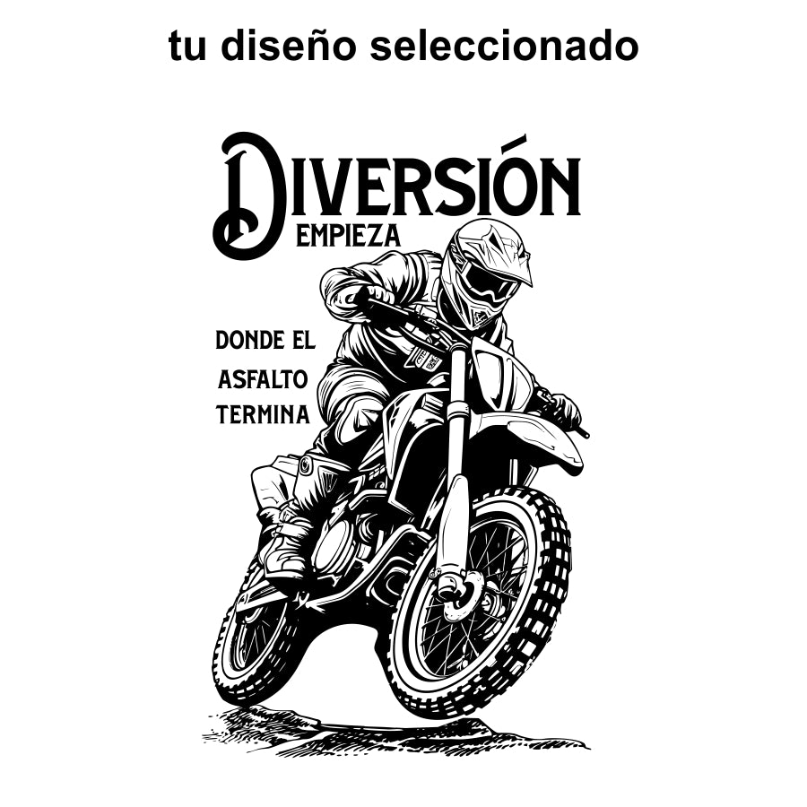 diseño moto diversión