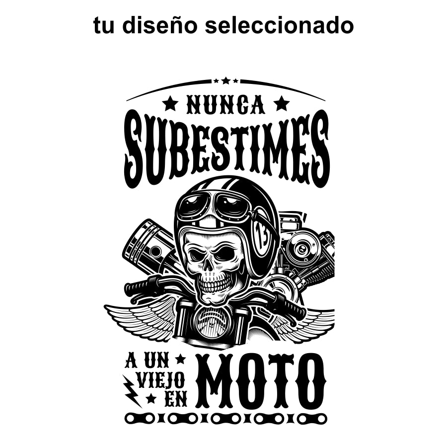 diseño moto subestimar
