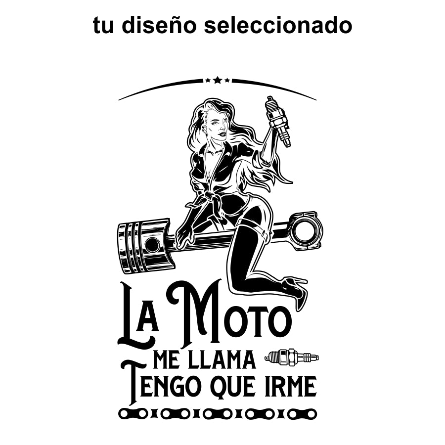 diseño moto chica