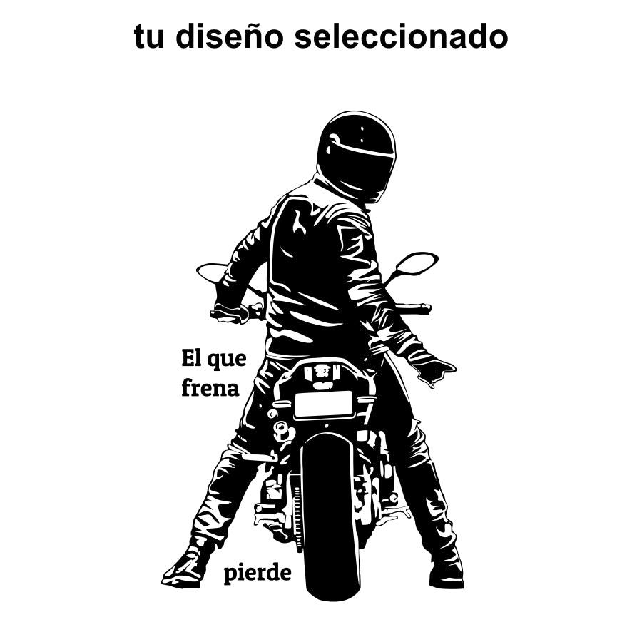 diseño moto frenar